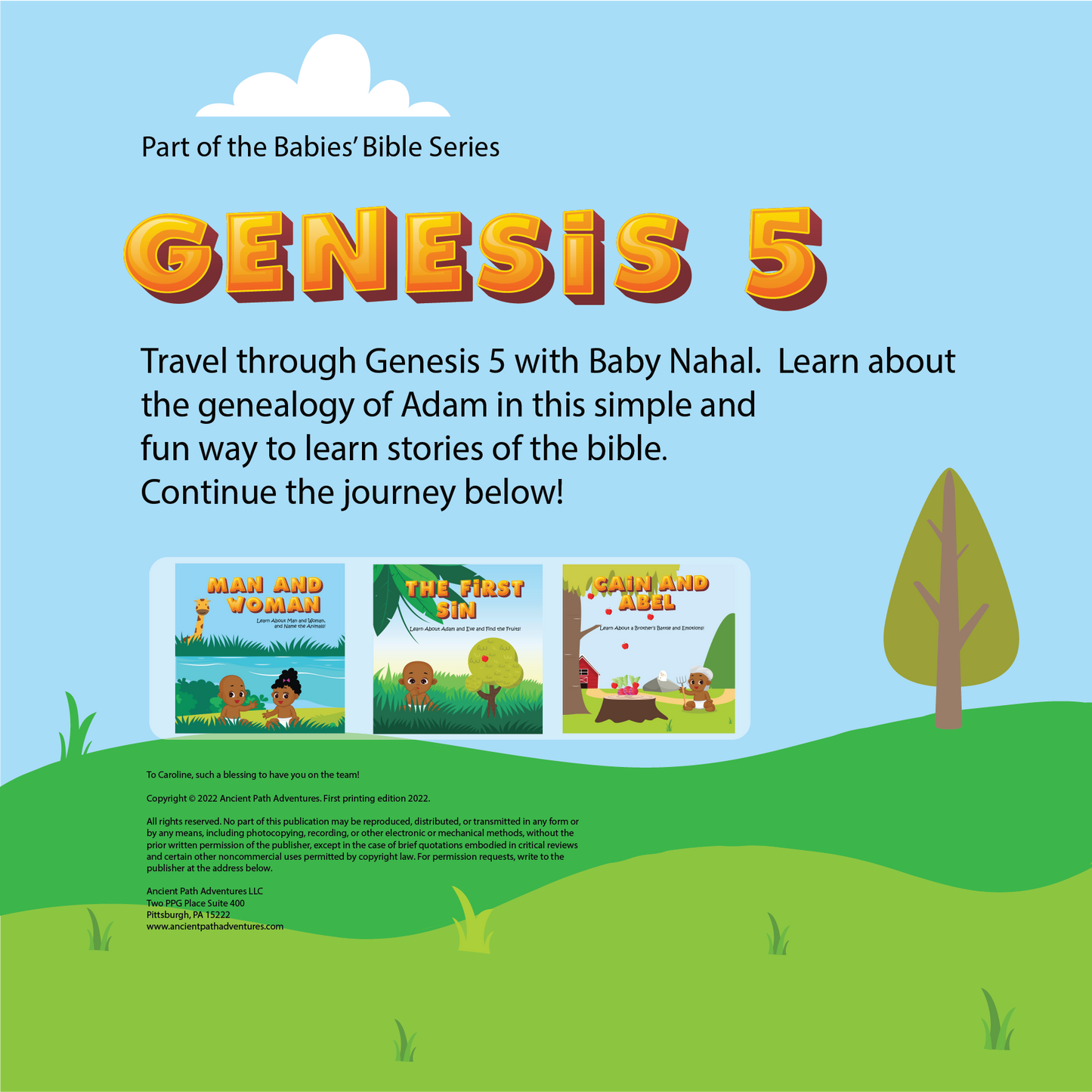 Genesis 5: From Adam to Noah (E-book)