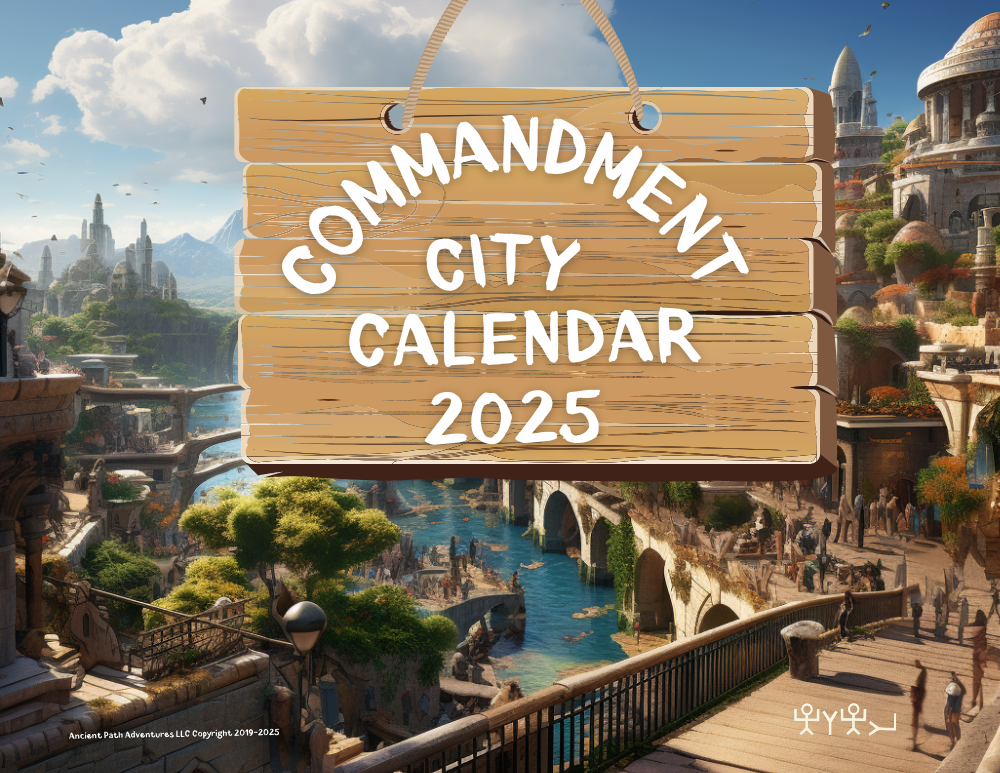 2025 Commandment City Calendar