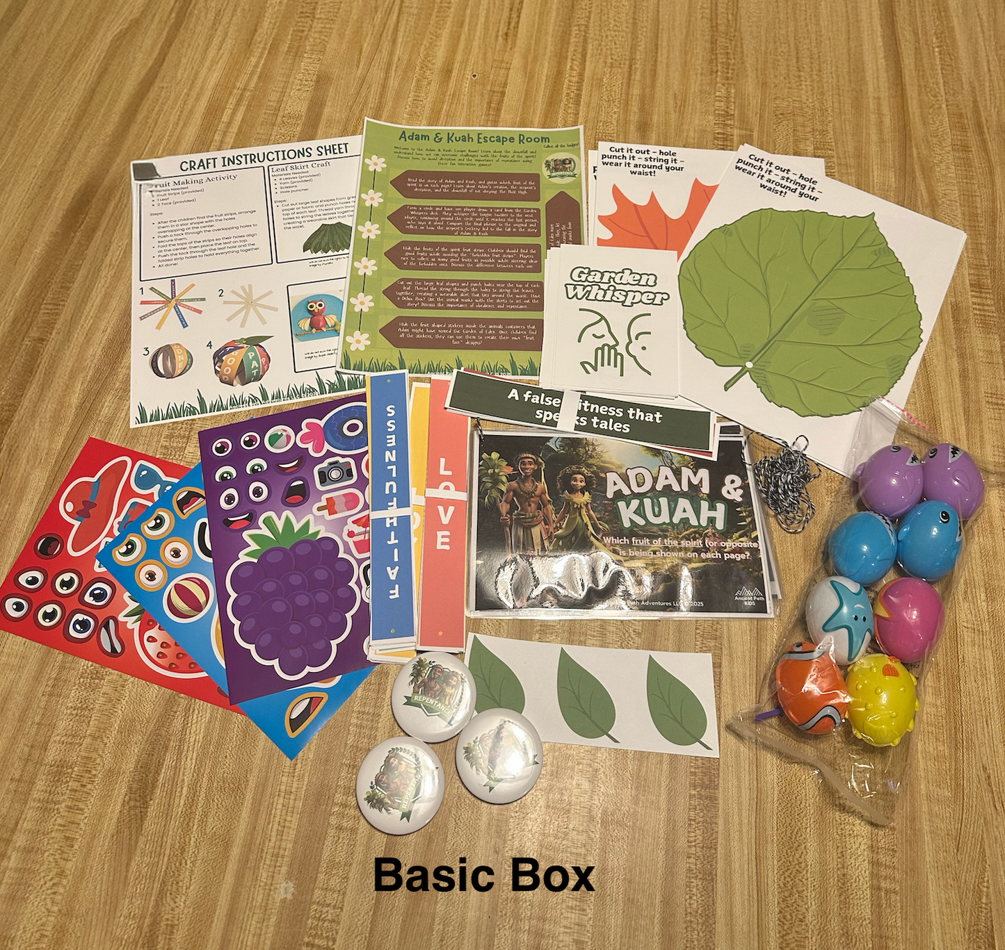 Adam & Kuah Bible Activity Box