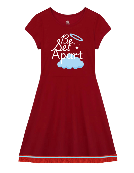 Be Set Apart - 100% Cotton Girls Dress