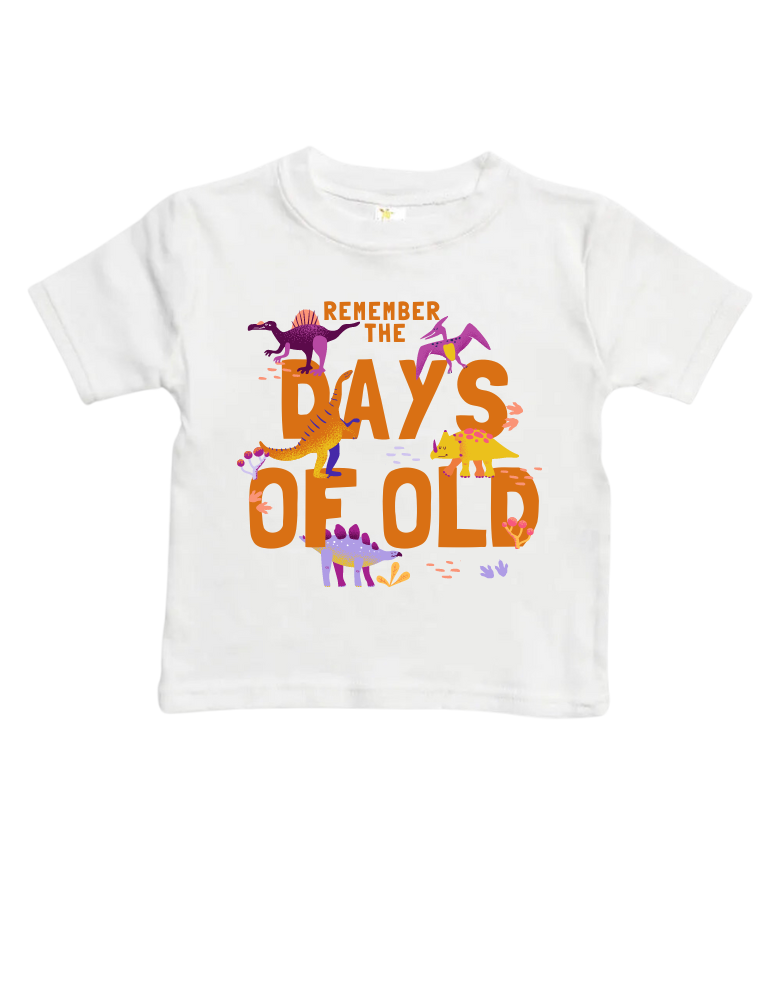 Days of Old - 100% Cotton Kids Shirt