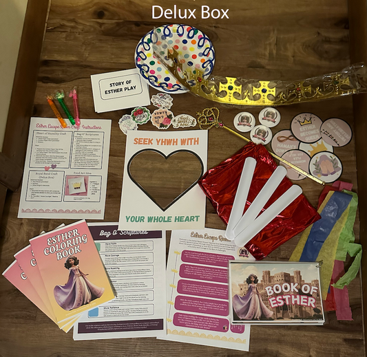 Esther Bible Activity Box