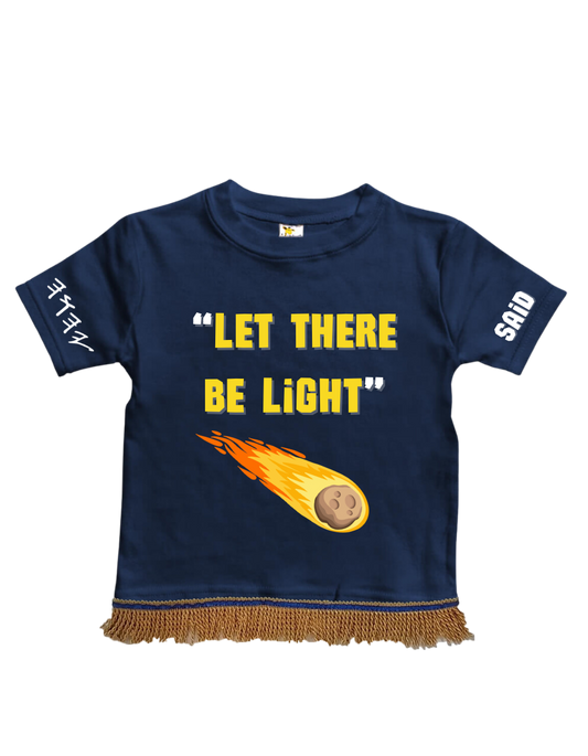 Let There Be Light - 100% Cotton Kids Shirt