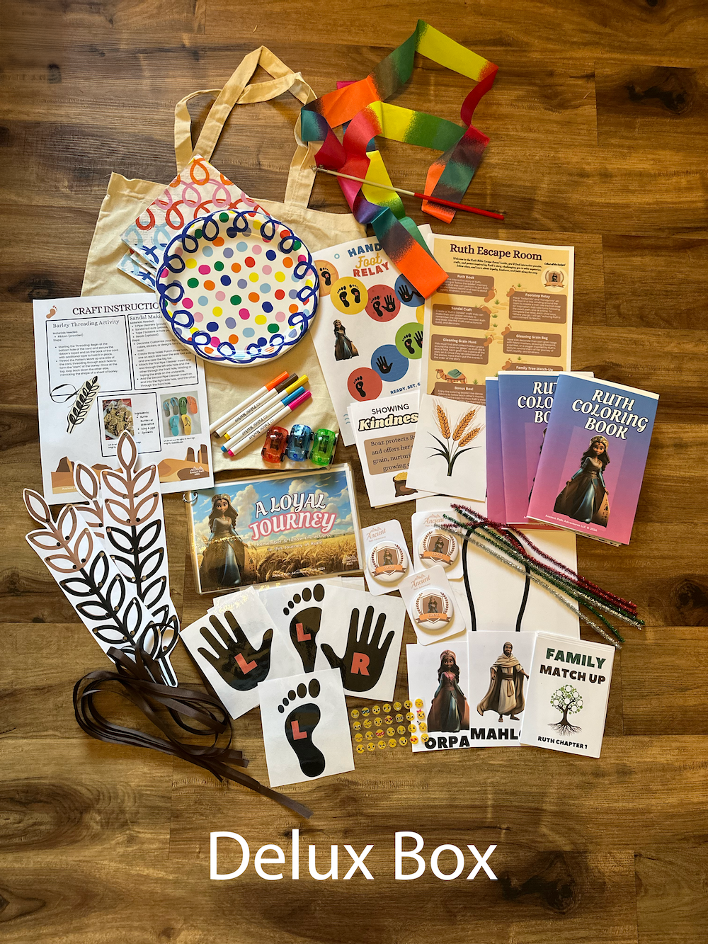 Ruth Bible Activity Box