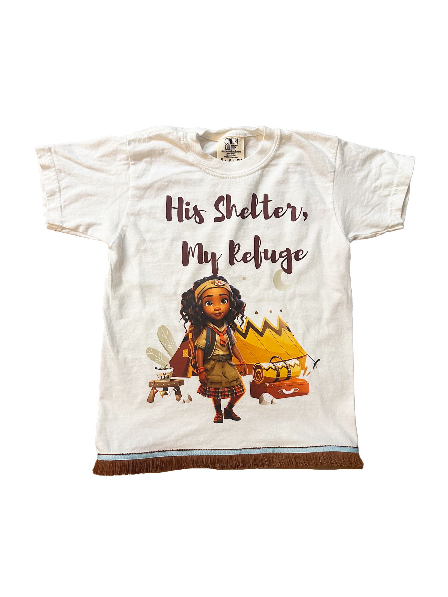 His Shelter My Refuge - 100% Cotton Kids Shirt