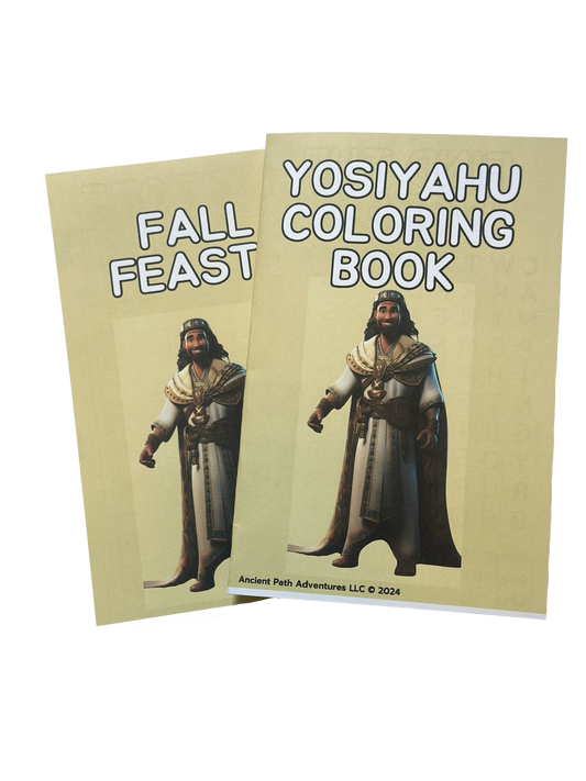 YosiYahu (Josiah) Mini Coloring Book